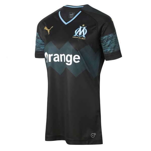 Maillot Football Marseille Exterieur Femme 2018-19 Noir